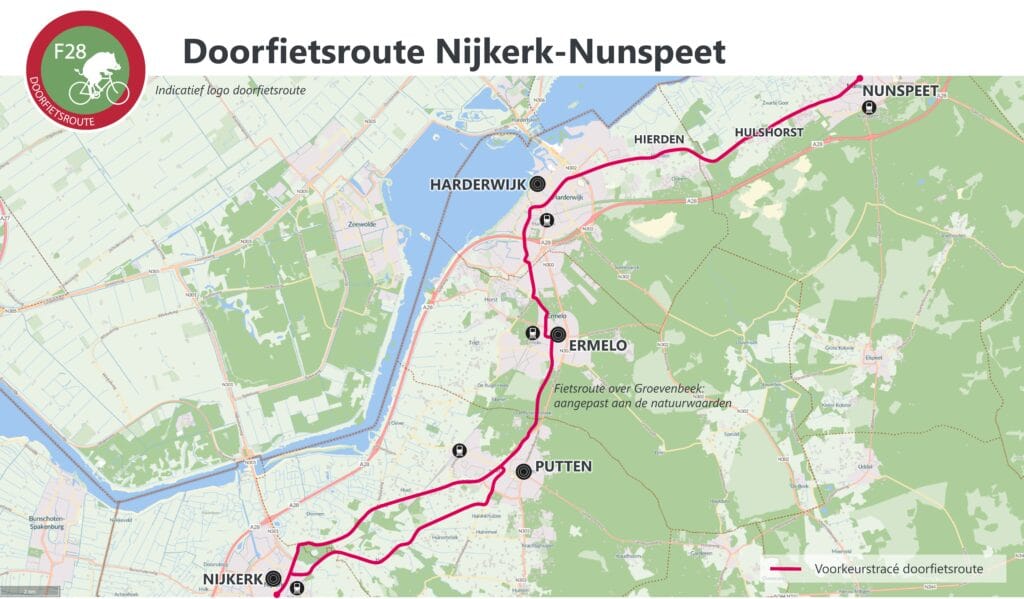 Kaart gehele route (concept)